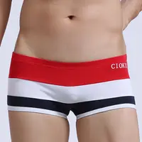 Custom Print Boxer Shorts for Men, Gay Underwear, Jockey