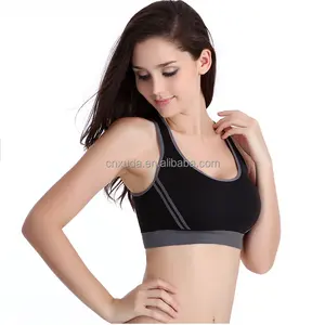 Comfortable 86 nylon 14 spandex sports bra For High-Performance 