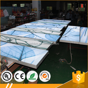 Led Poster Căng Thẳng Vải Ánh Sáng Hộp, Nhôm Quảng Cáo Vải Panoramic Lightbox - Product Image 6