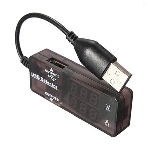 Электронные аксессуары YB26VA цифровой измеритель напряжения USB детектор питания Тестер батареи Вольтметр Амперметр - Product Image 6