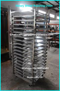 Chariots <span class=keywords><strong>de</strong></span> boulangerie en acier inoxydable pour pain, biscuits, rôtissage, <span class=keywords><strong>four</strong></span> à pâtisserie à vendre - Product Image 5