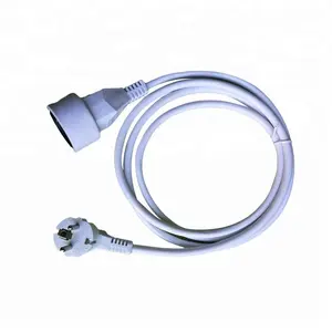 EU Power adaptor power cord cable 250v eu 3 pin power plug sweden