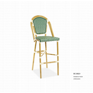 <span class=keywords><strong>Taburetes</strong></span> de Bar de mimbre <span class=keywords><strong>baratos</strong></span>, silla de Bar al aire libre, peso ligero, venta - Product Image 2