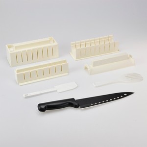 Plástico de grado alimenticio 10 piezas/juego fabricante de moldes para sushi - Product Image 1