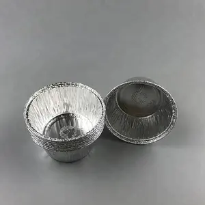 Mangkuk Foil Aluminium Bulat/Mangkuk Sup Foil/Pembuat Panci Saus