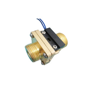Sensor de flujo de latón con paleta, detector de flujo de agua, interruptor de control de flujo de líquidos, sensor de flujo industrial para pedidos al por mayor - Product Image 3