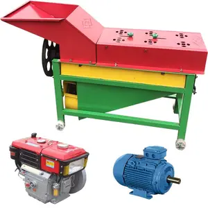 טרקטור pto מונע תירס תירס sheller מכונת דיזל מנוע תירס תירס מקלף