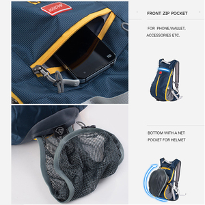 Resistente al agua de viaje senderismo mochila hidratación con <span class=keywords><strong>casco</strong></span> de <span class=keywords><strong>bicicleta</strong></span> titular - Product Image 6