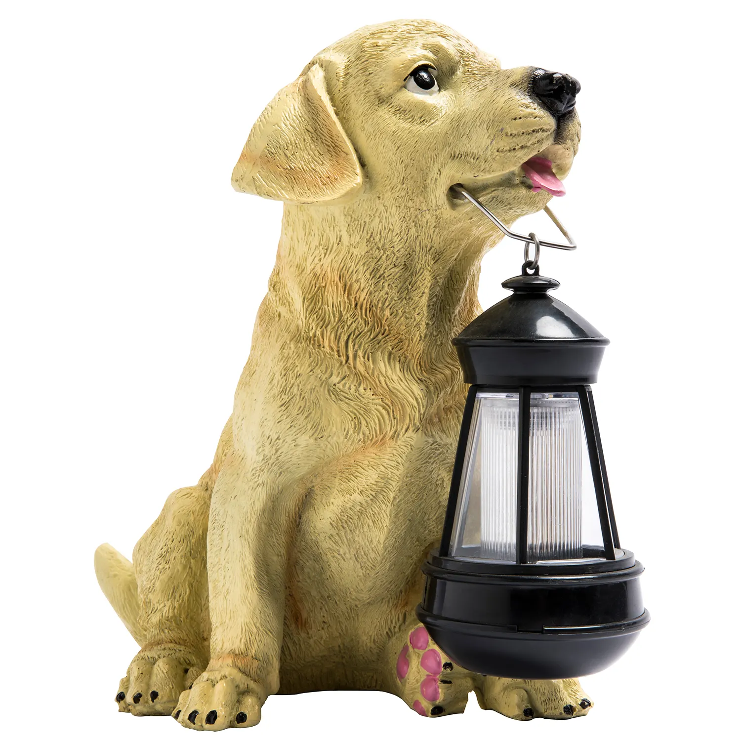 XLTD-510 שמש גן אור ספוט סוג עמיד למים שרף בעלי החיים בצורת כלב שמש גן led אור