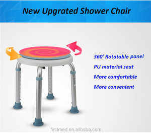 건강 관리 제품 가정 회전대 목욕 발판 알루미늄 뒤 목욕 샤워 의자 없음 - Product Image 2