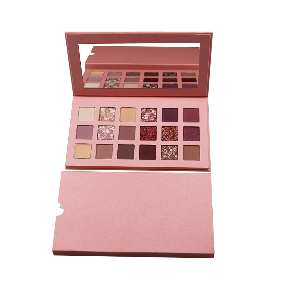 Nhãn hiệu riêng cao sắc tố Eyeshadow Palette Tùy chỉnh màu sắc ánh sáng lung linh kết thúc 50 cái khô bột bán buôn mắt trang điểm dành cho phụ nữ