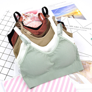 Style japonais populaire ours fée <span class=keywords><strong>fil</strong></span> enveloppé antichoc poitrine fille soutien-gorge grande écharpe en coton élastique sous-vêtements - Product Image 1