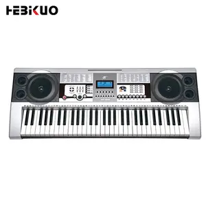 带 61 键的钢琴键盘和 10 个演示歌曲 LCD 电子风琴键盘 MK-922 HEBIKUO