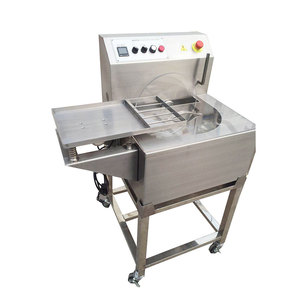 Piccolo Automatica Wafer Enrobing Linea di Cioccolato Macchina Del Cioccolato Tempera E Enrobing Macchina - Product Image 4