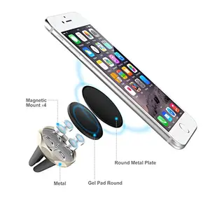 Drop Shipping Magnetic Car Holder For Phone Universal Car Air Vent Mount Holder Mobile Cell Phone Holder Stand
