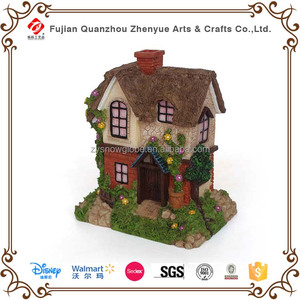 Regalo de recuerdo Casa de pueblo iluminada casa ornamentación - Product Image 2