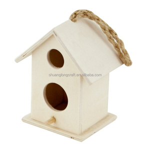 Fabriek Custom Groothandel Houten Vogelhuis Handgemaakte Outdoor Houten Vogelhuis - Product Image 5