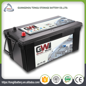 แบตเตอรี่รถบรรทุกสำหรับงานหนัก 195G51/180Ah 12V MF ไฮบริด แบบ Deep Cycle แบตเตอรี่ยานยนต์ ราคาแบตเตอรี่รถยนต์ - Product Image 2