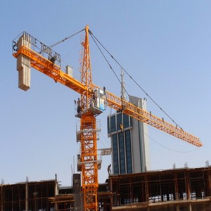 האיכות הטובה ביותר 5ton 6ton 8ton בנייה מכונות מגדל גג עגורנים לפרויקט בניין
