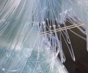 Bán buôn trung quốc nhà máy nylon knot Lưới Đánh Cá dây cước màu xanh. các loại lưới đánh cá làm