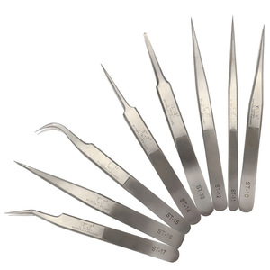 Vetus pince à <span class=keywords><strong>épiler</strong></span> professionnelle <span class=keywords><strong>pour</strong></span> Extension de cils et <span class=keywords><strong>sourcils</strong></span> - Product Image 2