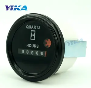 Yeka LY-748 24 volts temporizador industrial, medidor de hora redonda