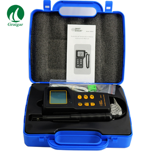 Ar847 + đa chức năng K loại nhiệt kế Nhiệt Độ Độ ẩm tương đối Meter HYGRO-Nhiệt kế ar847 - Product Image 5