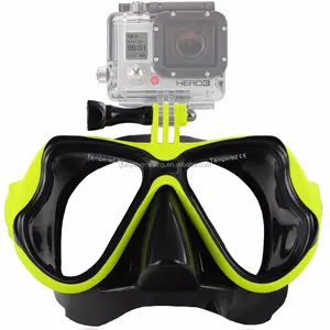 Caméra sous-marine en Silicone liquide, bon marché, pour plongée sous-marine, pêche, 20 pièces, masque de plongée Gopro