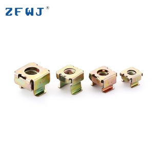 En gros, Clips de soudure carrés galvanisés M10 pour meubles et écrous de fixation pour cages - Product Image 2