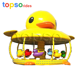 Parque de Atracciones carrusel de caballos en venta/pato amarillo grande paseos carrusel - Product Image 1