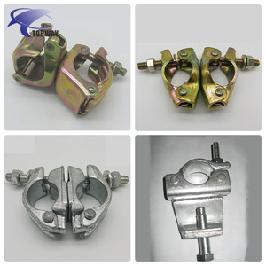 Galvanisé Pressé/forgé echafaudage pivotant/double/fixe planche/conseil GI <span class=keywords><strong>tuyau</strong></span> coupleur/charge de serrage capacité 30KN Prix - Product Image 1