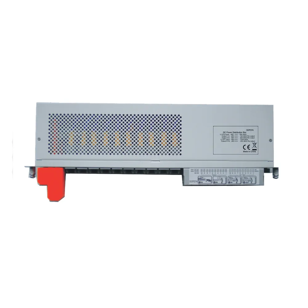 DCPD7 19 inch 1U 48V DC power distribution panel with MCB
