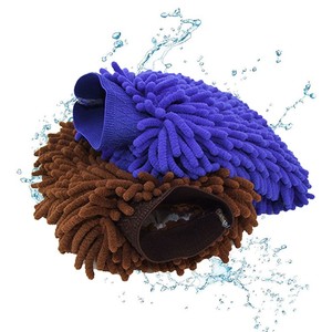 Gants de nettoyage en microfibre de chenille, nouveau style automobile en chenille microfibre, gant de anti-poussière, 2019 - Product Image 5