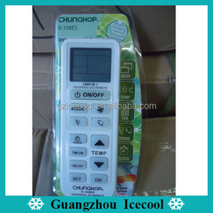 <span class=keywords><strong>Télécommande</strong></span> <span class=keywords><strong>universelle</strong></span> tout usage <span class=keywords><strong>Chunghop</strong></span> 1000 en 1 pour climatiseur K-108ES - Product Image 1