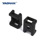 Haute Auto-Adhésif en nylon de type selle câble clip attaches de câble
