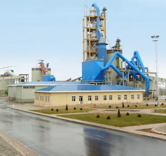 500 tpd novo processo seco da planta de cimento/linha de produção de cimento