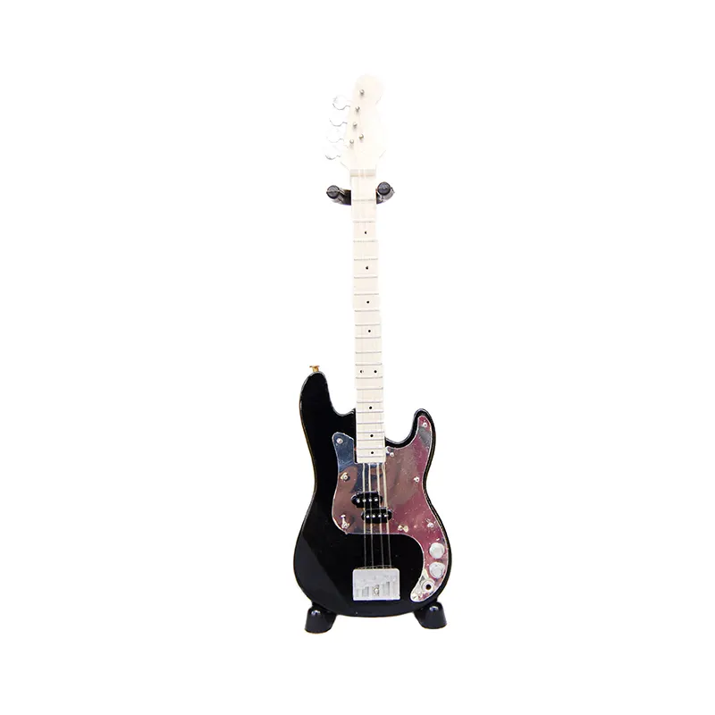 Iland-miniaturas a escala 1:6, instrumento musical, mini Guitarra, modelo para decoración, HE009H