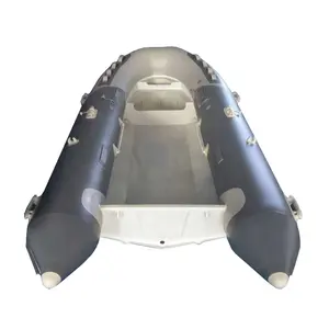 सस्ते बड़ा वी आकार नाव ट्यूब inflatable नाव एल्यूमीनियम पतवार आरआईबी नाव
