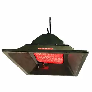 Manual hanging poultry equipment chicken infrared gas brooder heater lamp for sale