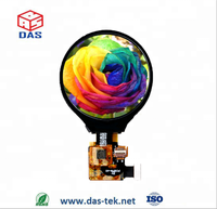 DAS Raspberry pi 3 model b HD MI MIPI bağlantısı için 3.4 inç 800*800 yuvarlak lcd ekran