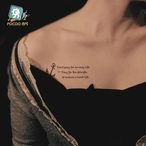 HC Set di 16 Fogli di Disegni Classici per Tatuaggi Temporanei Neri, Motivi con Cervo e Rami per Donne - Product Image 1