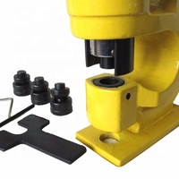 Presse hydraulique Ch-200, machine à percer les trous en acier inoxydable, machine à poinçonner les tubes métalliques