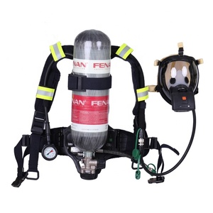 Resgate de emergência Usado Boa Qualidade Suprimentos de Combate A Incêndios SCBA com HUD dispositivo