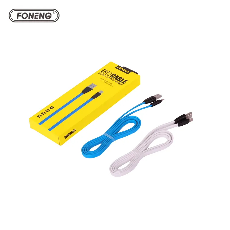 Foneng Harga Murah Grosir Micro Usb C Cepat Pengisian Ponsel Usb Kabel Data Line