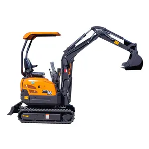 Factory outlet 0.8ton Cina mini excavator 1.6 ton untuk dijual