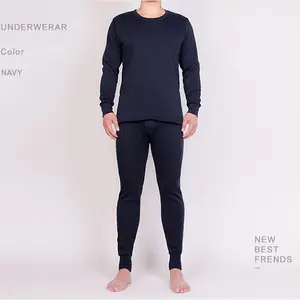 Pria Pakaian Dalam Termal Set Hangat Musim Dingin Pria Tebal Pakaian Dalam Termal Long Johns