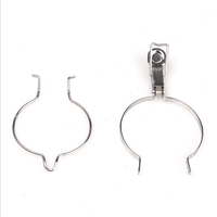Collier de serrage américain personnalisé en acier au carbone zingué à double fil, bras long, trois boucles, diamètre intérieur 30 mm, diamètre extérieur 2,5 mm