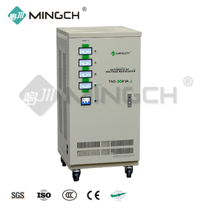 Régulateur de tension automatique à <span class=keywords><strong>double</strong></span> bobine triphasé de type servomoteur TNS 15 20 30 40 60 75 100 KVA, capacité 100% - Product Image 4