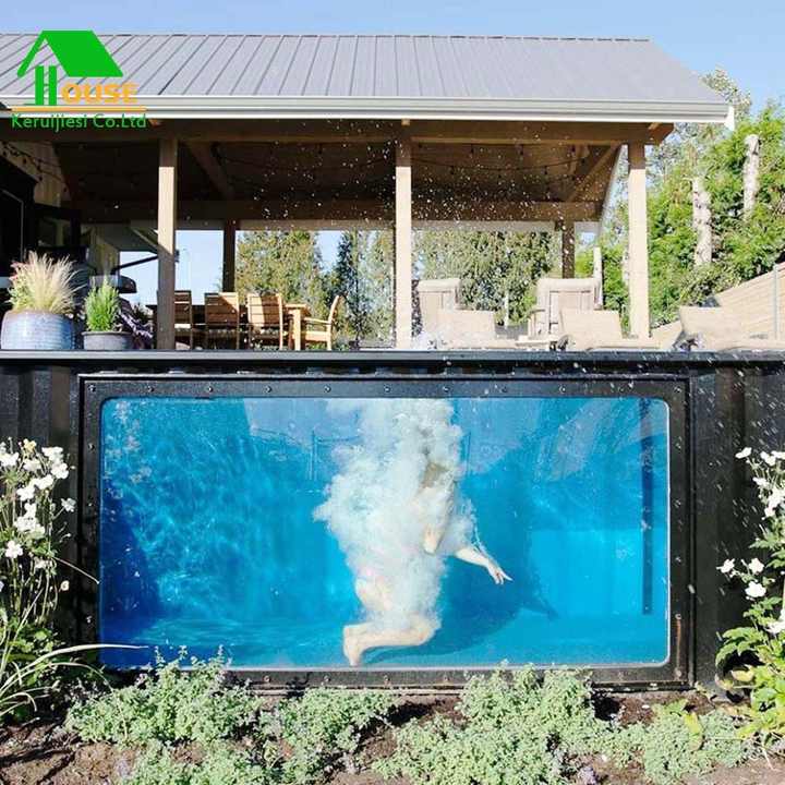 20ft Shipping Container Swimming Pool - Customized & Durable