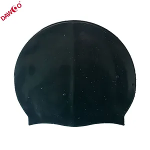 High quality lady large silicone swim cap long hair dreadlock swimming cap